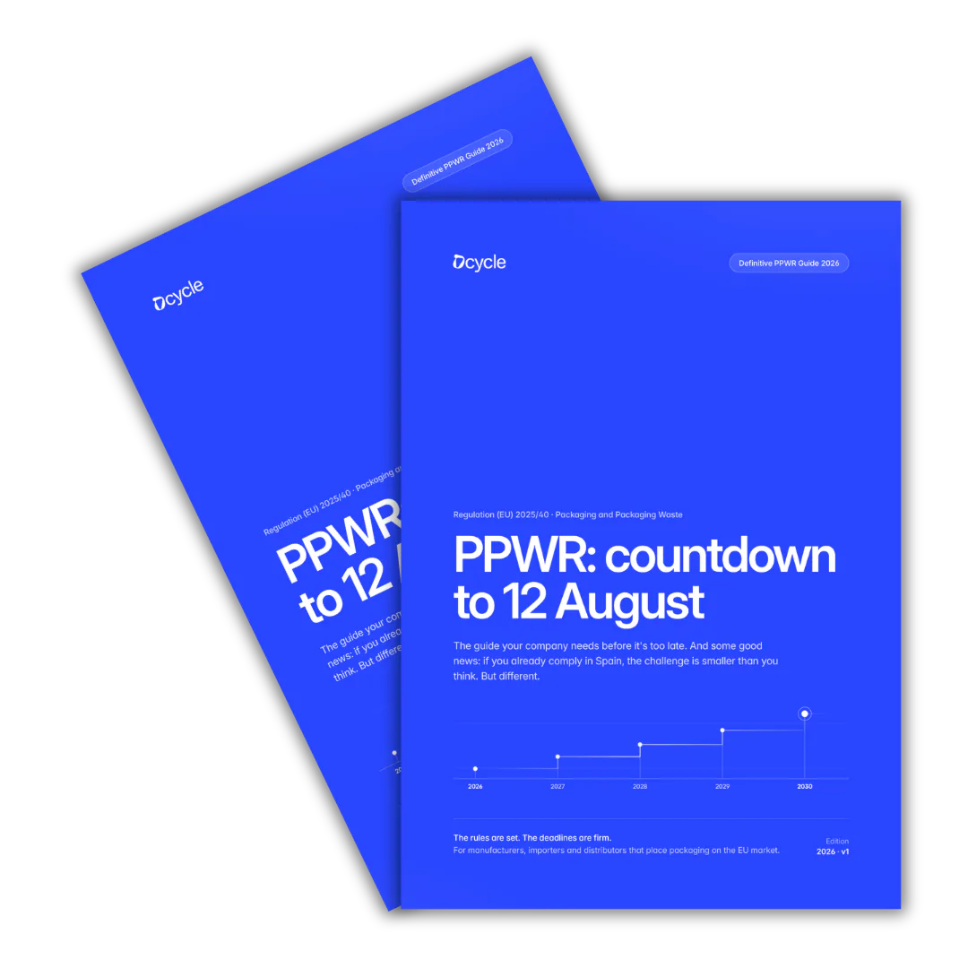 PPWR 2026 Handbuch Cover von Dcycle