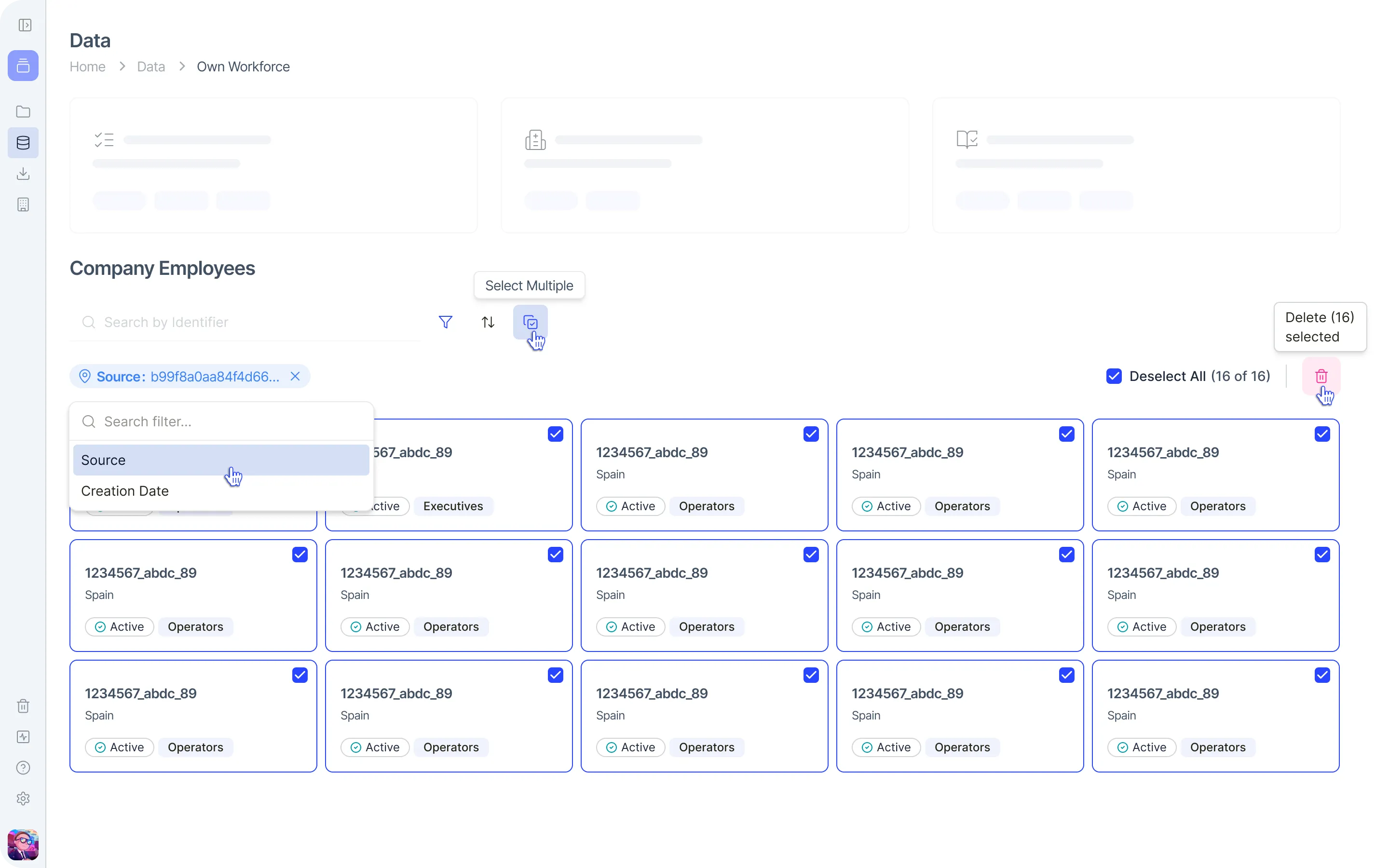 Bulk Data Select + Bulk Delete - Now Available!