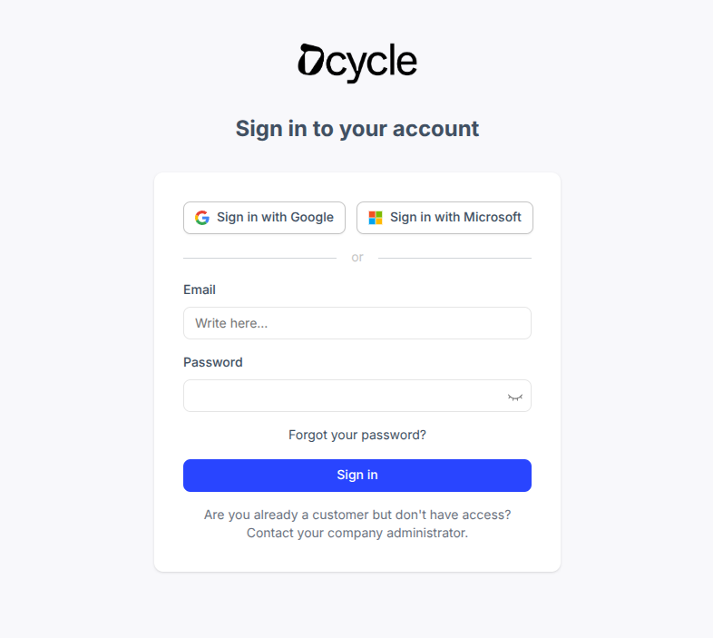 Google and Microsoft Sign-In