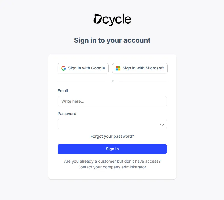 Google and Microsoft Sign-In