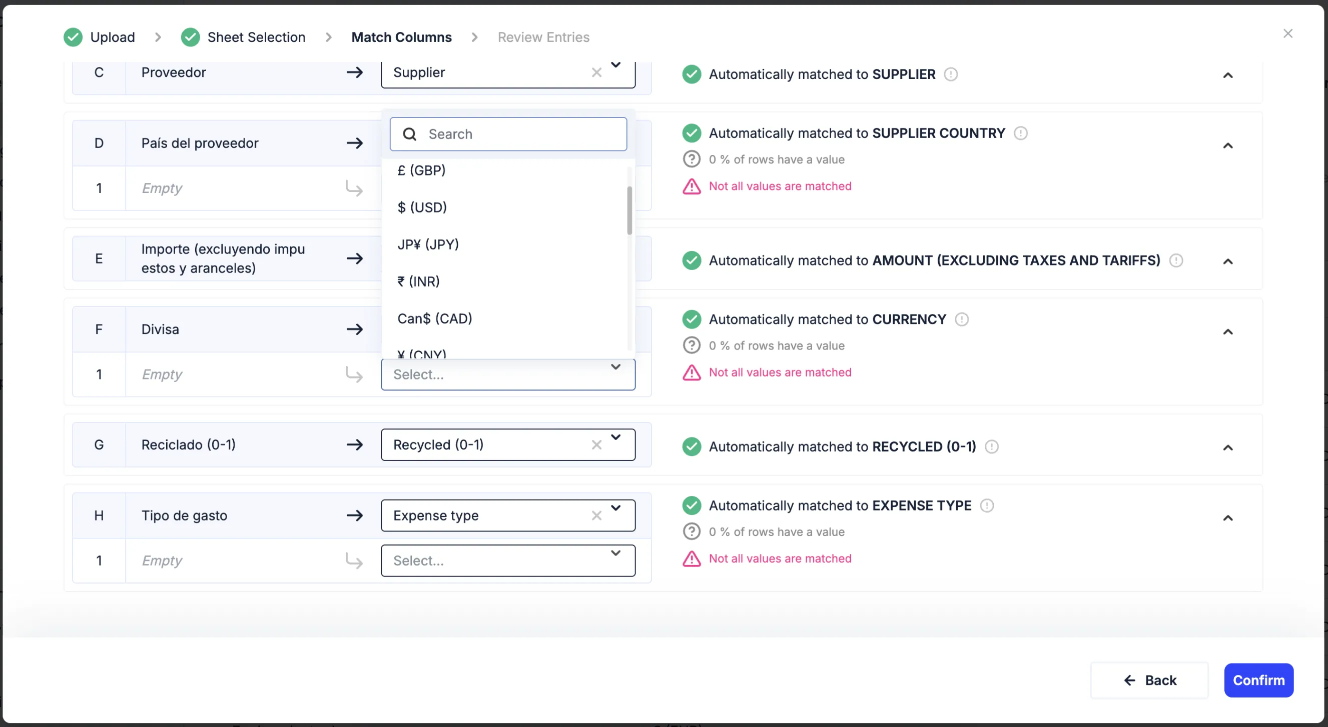 Multi-Currency Purchases