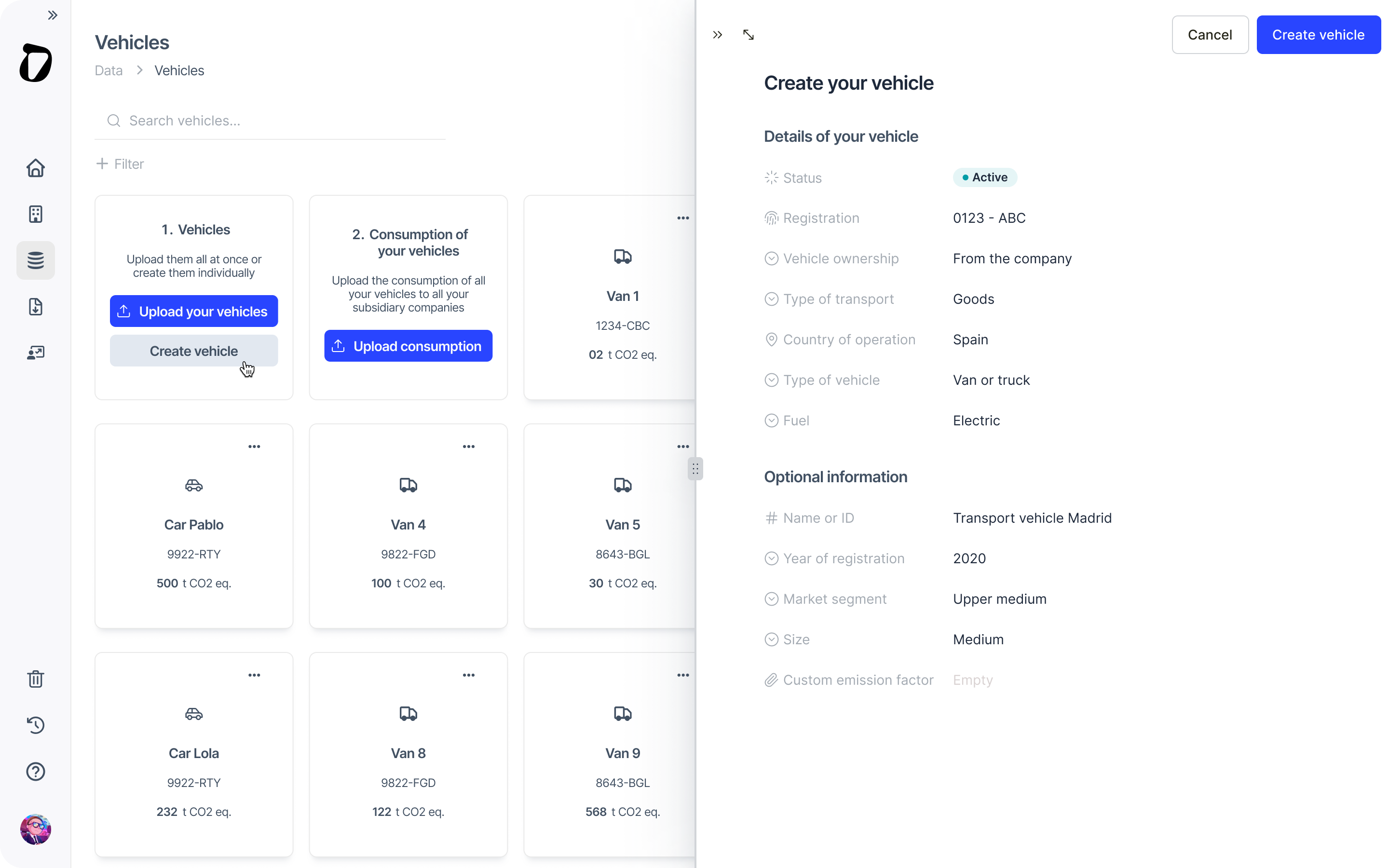 New attributes for your vehicles, including electric and hybrid models