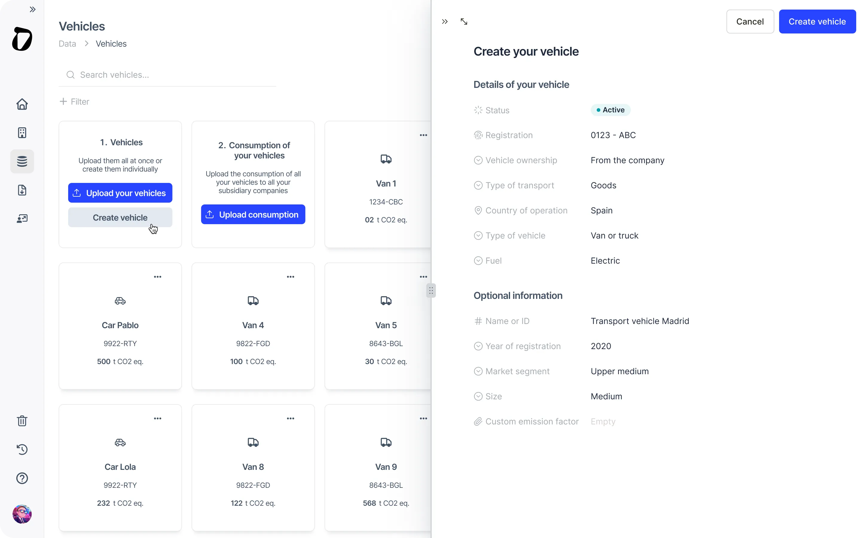 New attributes for your vehicles, including electric and hybrid models