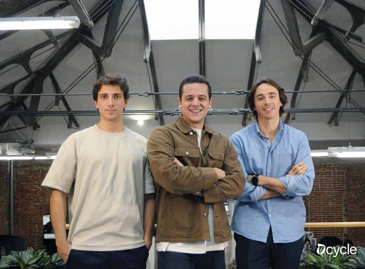 Dcycle's founding team at the Madrid office