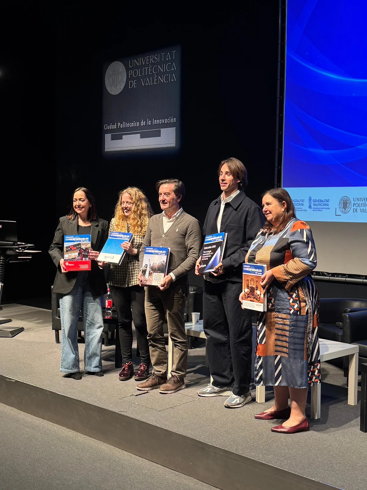 Panelists at Corresponsables Valencia 2026 at Universitat Politècnica de València
