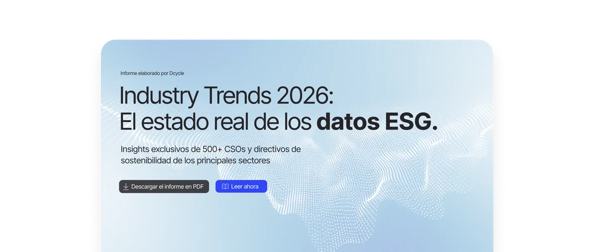 El estado real de la gestión de datos ESG en Europa (2025)
