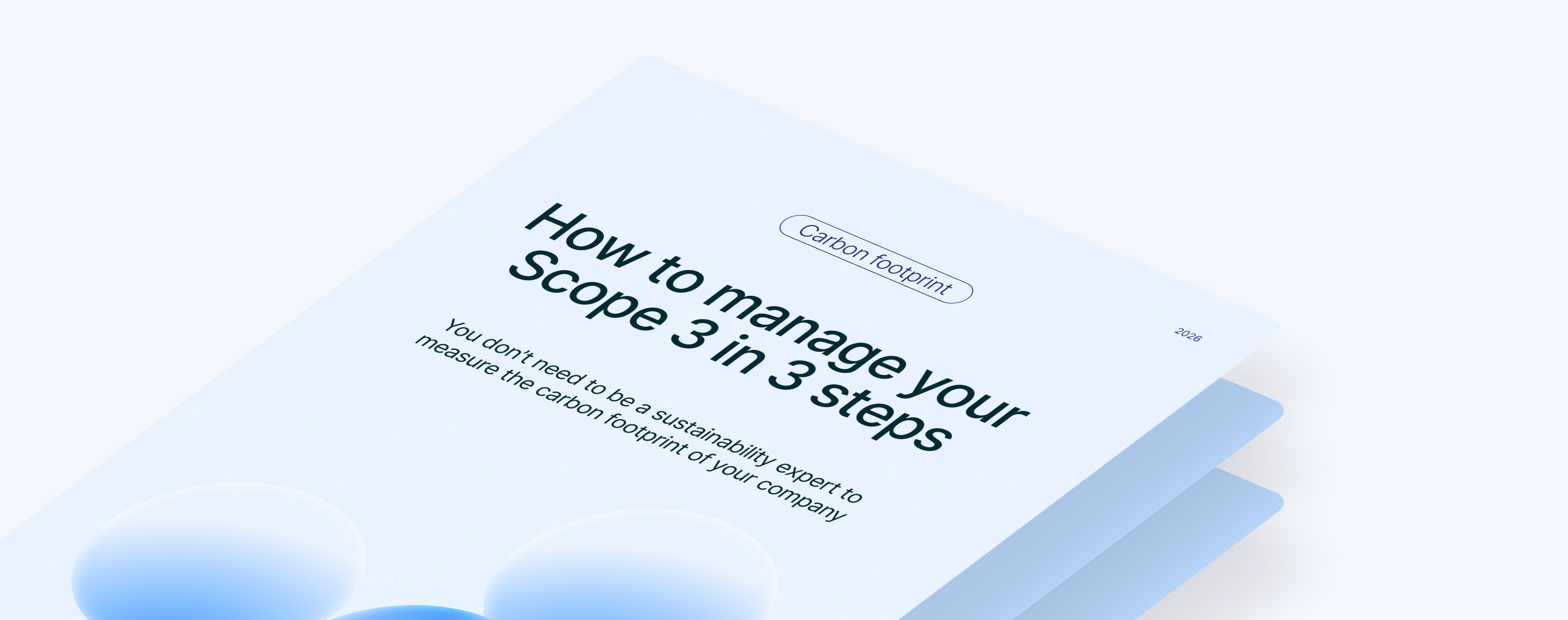 Meet en consolideer je Scope 3 eenvoudig