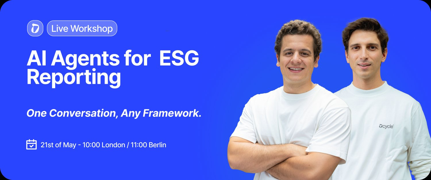 Tu primer agente de IA para ESG – Taller en directo