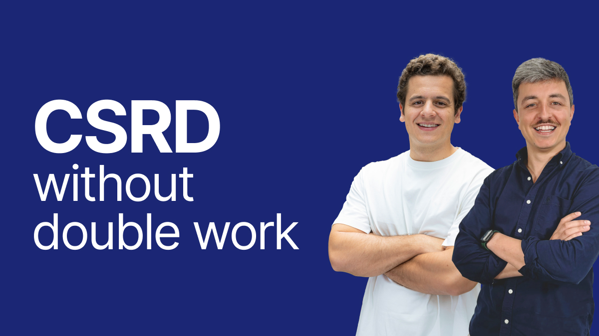 Webinar 1 October: CSRD without double work, reuse your data