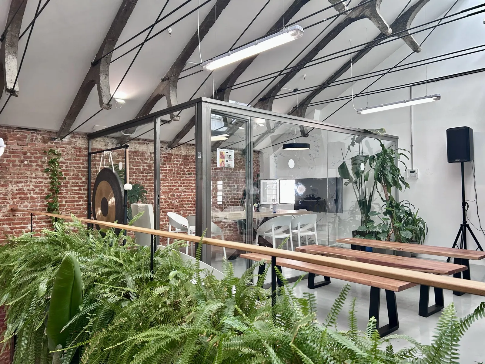 Tussenverdieping van het Dcycle-kantoor